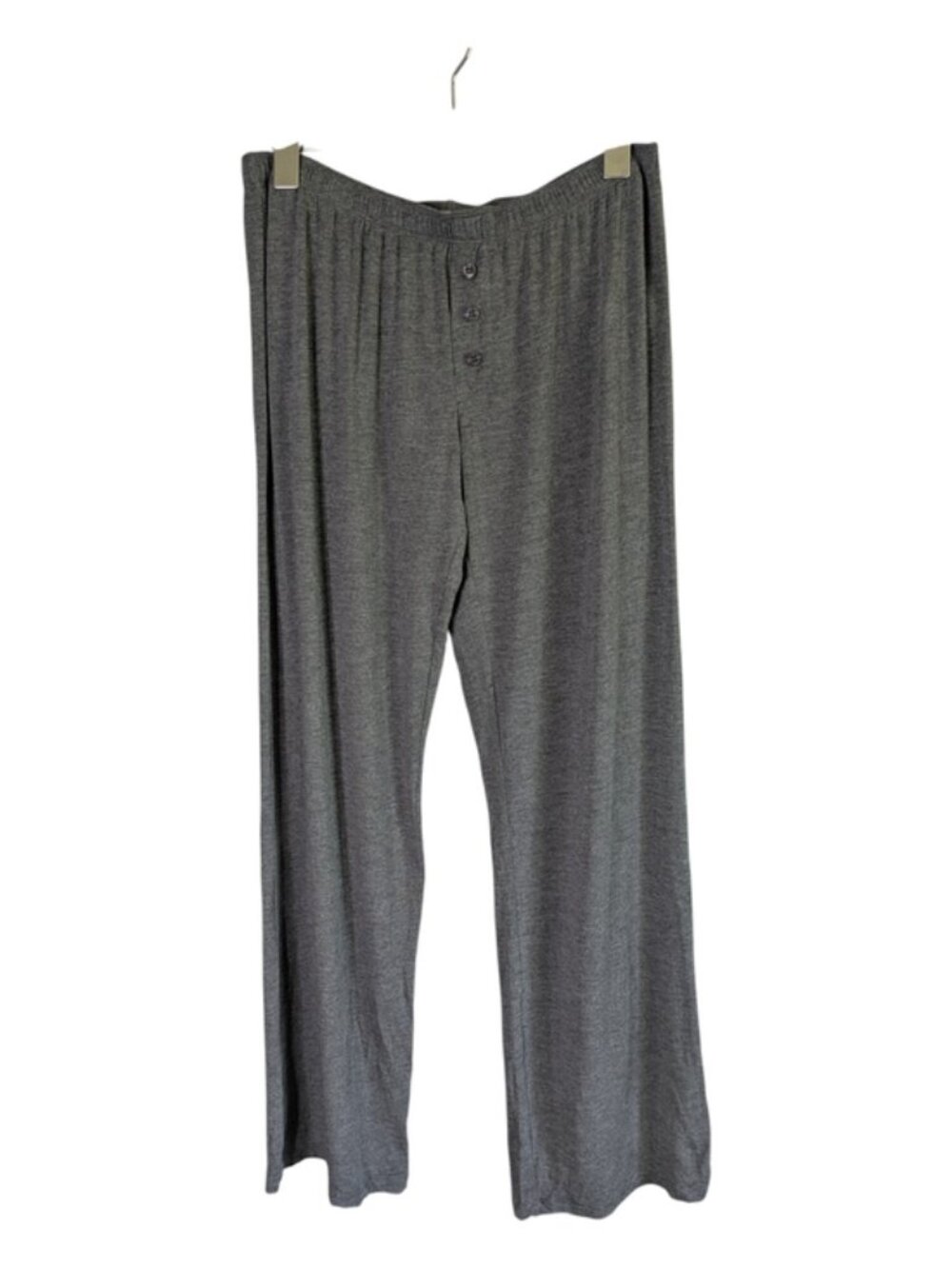 PJ Salvage Jersey Pajama Pants In Smoke Size Small Modal Open Bottom